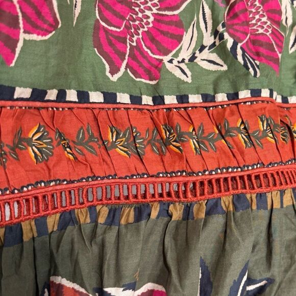 NEW Farm Rio Ainika Floral Garden Maxi Dress Size Small - Picture 9 of 13